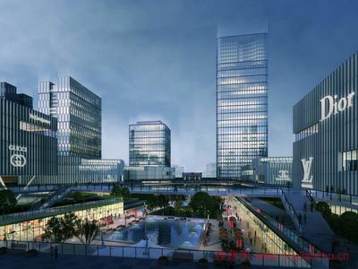 筑枢纽，兴商都 武汉都市圈葛店南站商贸区城市设计解读